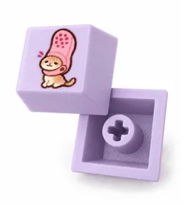 Sock Cat keycap