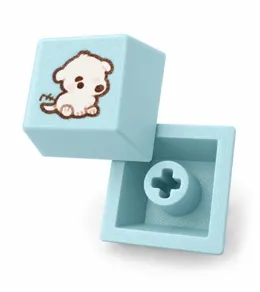 Fluffy Pup keycap